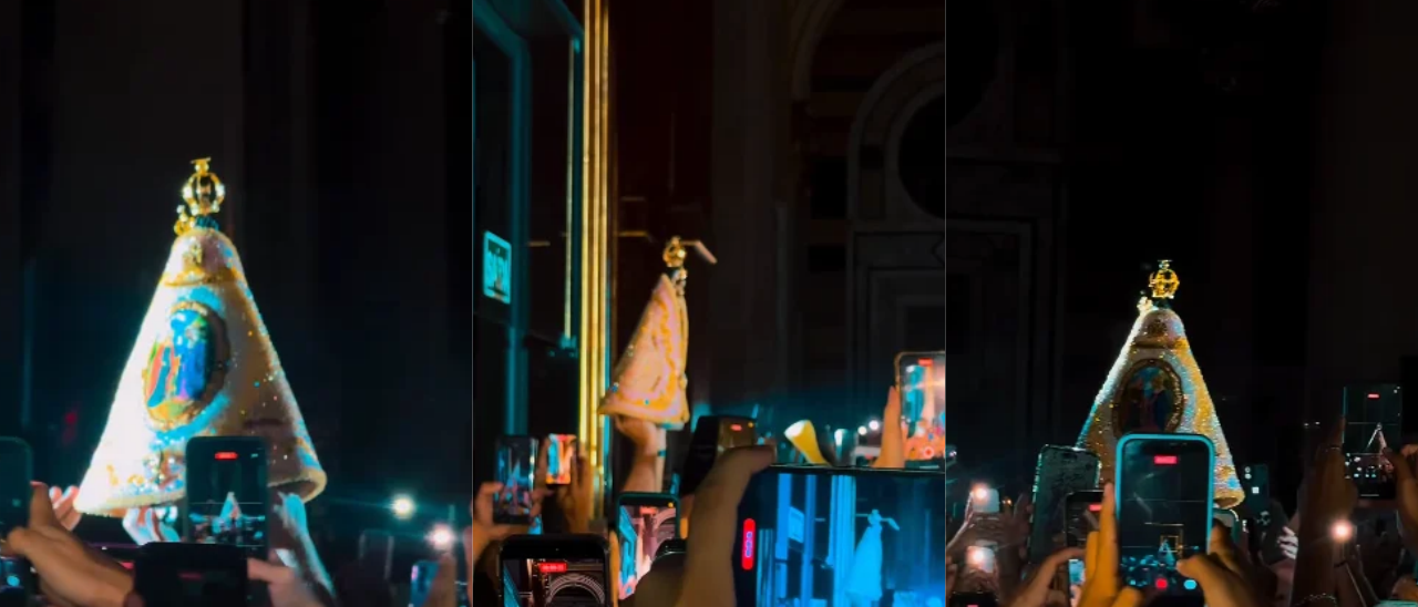 Nossa Senhora de Nazaré é chamada de 'diva pop' em vídeo sobre o manto do Círio